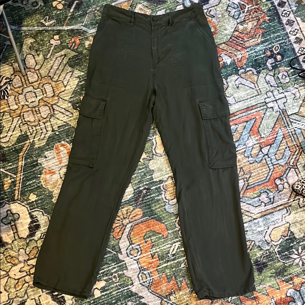 Olive Cargo Pants